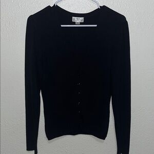 LOFT Black Knit Sweater